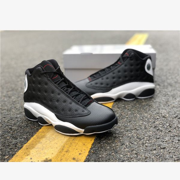 nkj13a 2020 men retro basketball shoes 13 13s 414571-061 reverse he game black white gym real carbon fiber sneakers
nkj13a 2020 men retro basketball shoes 13 13s 414571-061 reverse he game black white gym real carbon fiber sneakers