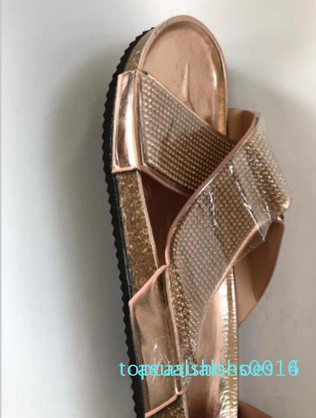 2019 summer new diamond slippers european american women sandals slippers home leisure sandals slippers t16, Black
2019 summer new diamond slippers european american women sandals slippers home leisure sandals slippers t16, Black