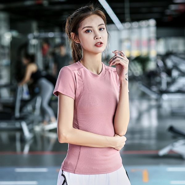 new fitness fashion short-sleeved women's t-shirt dance close-fitting outdoor running quick-drying yoga dance breathable t-shirt, White;red
new fitness fashion short-sleeved women's t-shirt dance close-fitting outdoor running quick-drying yoga dance breathable t-shirt, White;red