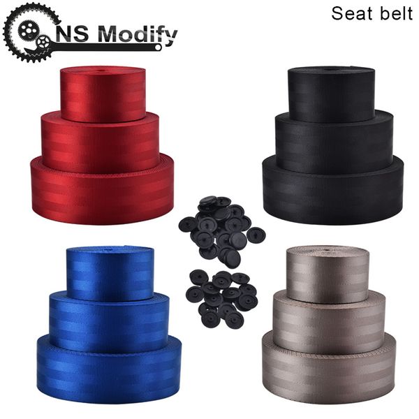 ns modify 5/10/15 meters seat belt polyester heavy webbing nylon strengthen racing car seat safety belts harness straps
ns modify 5/10/15 meters seat belt polyester heavy webbing nylon strengthen racing car seat safety belts harness straps