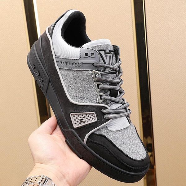 luxury design men shoes fashion sneakers trainer sneaker casual mens shoes with box zapatos de hombre flats l966 lace -up fashion men shoes, Black
luxury design men shoes fashion sneakers trainer sneaker casual mens shoes with box zapatos de hombre flats l966 lace -up fashion men shoes, Black
