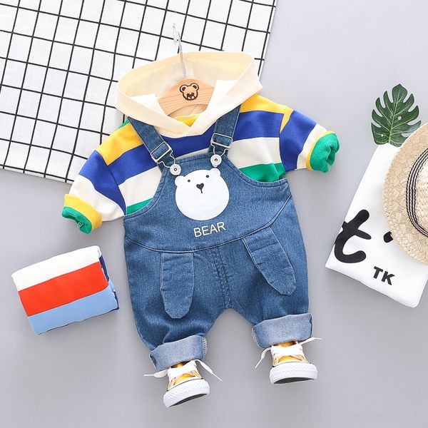 baby wear two-piece sweater cotton sweater for male and baby 2020 new 0-1-3 years old children's belt pants korean version
baby wear two-piece sweater cotton sweater for male and baby 2020 new 0-1-3 years old children's belt pants korean version