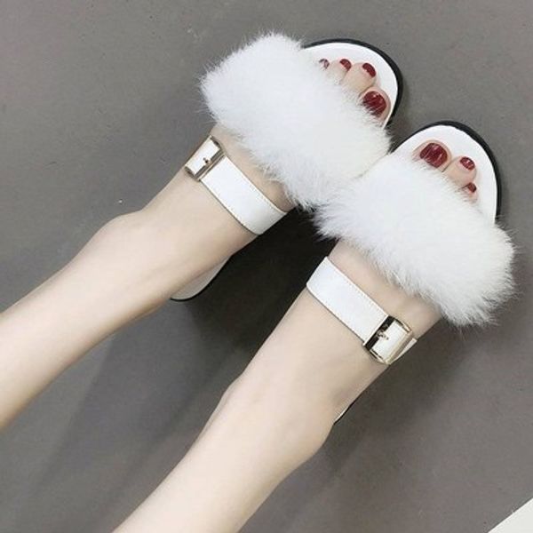 2020 spring, summer and autumn soft-soled comfortable plush slippers fashion casual trend large size women's slippers, Black
2020 spring, summer and autumn soft-soled comfortable plush slippers fashion casual trend large size women's slippers, Black