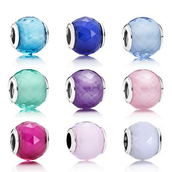 925 sterling silver charm petit purple glass bead new sky blue crystal murano glass bead, Black
925 sterling silver charm petit purple glass bead new sky blue crystal murano glass bead, Black