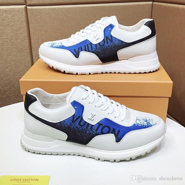 новая повседневная мужская обувь trainer мода flats мода кроссовки обуви платформа zapatos de hombre с оригинальным box run away sneaker муж, Black
новая повседневная мужская обувь trainer мода flats мода кроссовки обуви платформа zapatos de hombre с оригинальным box run away sneaker муж, Black