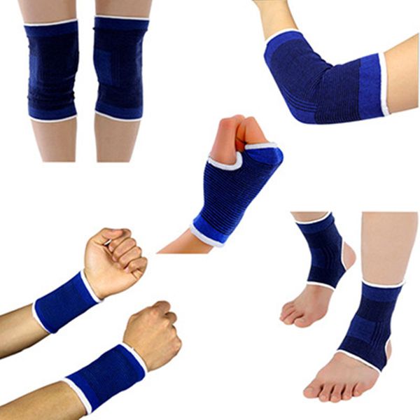 1pair elasticated knee blue knee pads support brace leg arthritis gym sleeve elasticated bandage ankle brace support, Black;gray
1pair elasticated knee blue knee pads support brace leg arthritis gym sleeve elasticated bandage ankle brace support, Black;gray