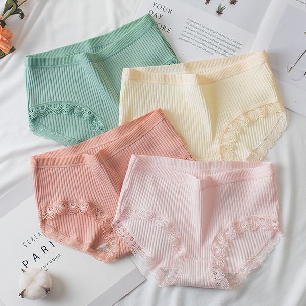 women's panties 2021 lace cotton panty 3pcs/lot solid comfort underwear skin-friendly briefs women mid-rise intimates, Black;pink
women's panties 2021 lace cotton panty 3pcs/lot solid comfort underwear skin-friendly briefs women mid-rise intimates, Black;pink