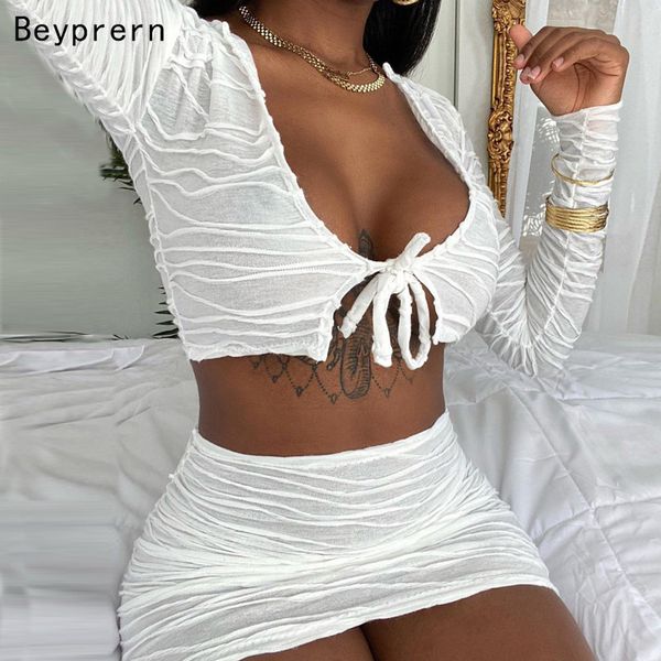 beyprern women ruched matching sets two-piece suits bodycon elegant white bandage crop and skirt set party club outfits, Gray
beyprern women ruched matching sets two-piece suits bodycon elegant white bandage crop and skirt set party club outfits, Gray