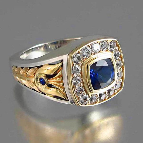 designer ring mens gold-plated ring vintage fashion business mens ring new style jewelry multi-size optional, Silver
designer ring mens gold-plated ring vintage fashion business mens ring new style jewelry multi-size optional, Silver