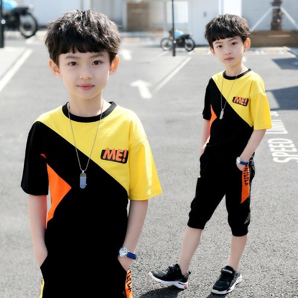 cc3lq 2020 new boys' summer short-sleeved suit western fashion clothes children's clothing children's summer handsome two-pie
cc3lq 2020 new boys' summer short-sleeved suit western fashion clothes children's clothing children's summer handsome two-pie