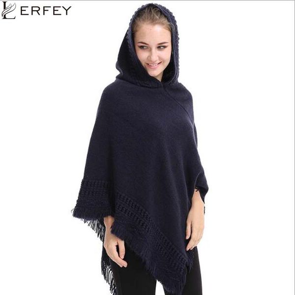 lerfey winter women oversized sweater ponchos and capes knitted shawls casual warm autumn tassel shawl pull pullovers, White;black
lerfey winter women oversized sweater ponchos and capes knitted shawls casual warm autumn tassel shawl pull pullovers, White;black
