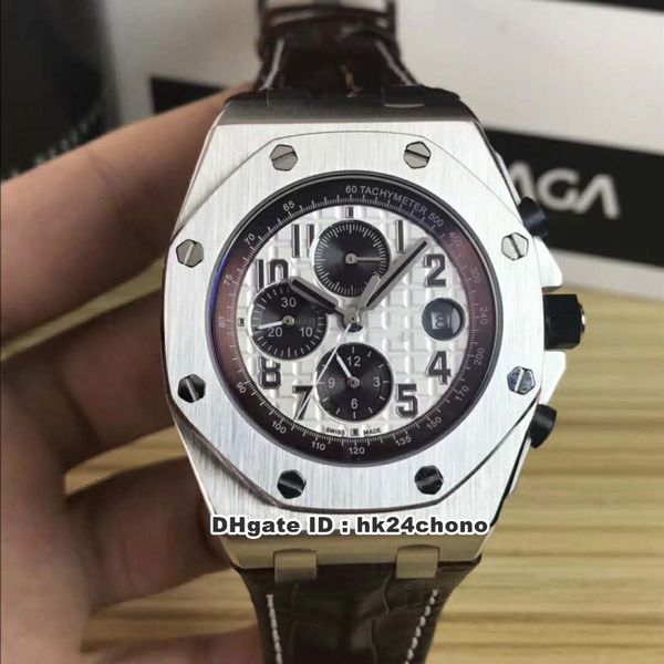 6 styles 42mm stainless steel automatic mechanical mens watch 26470st.oo.a801cr.01 white dial leather strap gents sport watches, Slivery;brown
6 styles 42mm stainless steel automatic mechanical mens watch 26470st.oo.a801cr.01 white dial leather strap gents sport watches, Slivery;brown