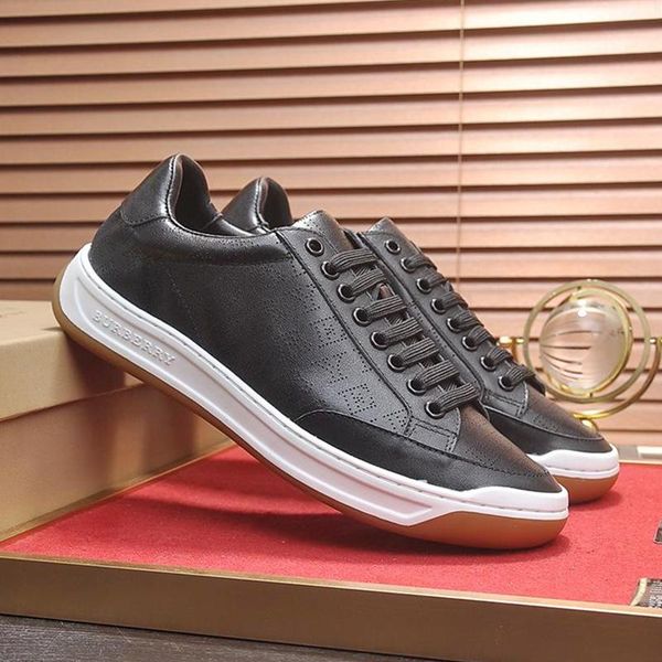 2020 men sneakers sports shoes breathable lace -up fashion sneakers shoes plus size summer perforated logo leather sneaker b #2
2020 men sneakers sports shoes breathable lace -up fashion sneakers shoes plus size summer perforated logo leather sneaker b #2