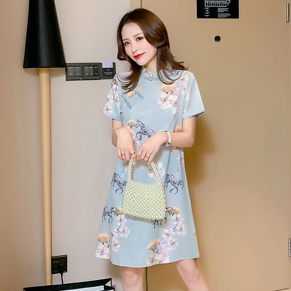 summer vintage printing maternity nursing dress short sleeve stand collar pregnant women breastfeeding dress lactation clothes, White
summer vintage printing maternity nursing dress short sleeve stand collar pregnant women breastfeeding dress lactation clothes, White