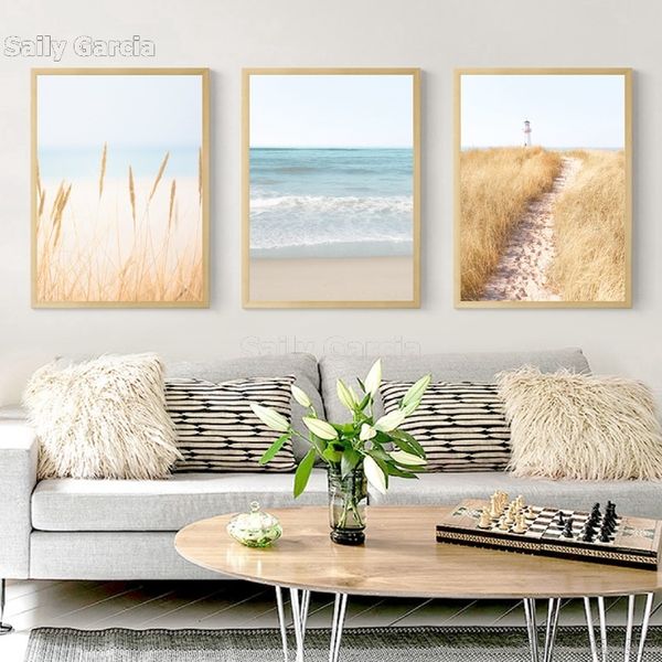coastal wall art canvas painting pastel beach landscape posters and prints pampas grass wall pictures for living room home decor
coastal wall art canvas painting pastel beach landscape posters and prints pampas grass wall pictures for living room home decor