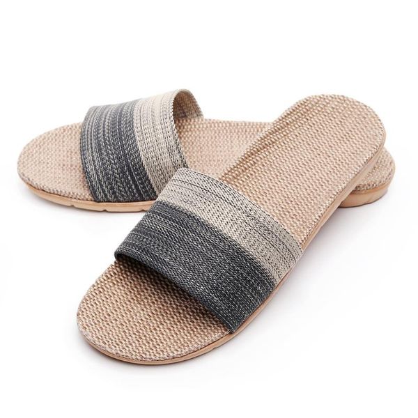 men's fashion shoes women slides ladies slippers anti-slip linen home indoor outdoor open toe flat size 41-45 beach slippers a50, Black
men's fashion shoes women slides ladies slippers anti-slip linen home indoor outdoor open toe flat size 41-45 beach slippers a50, Black