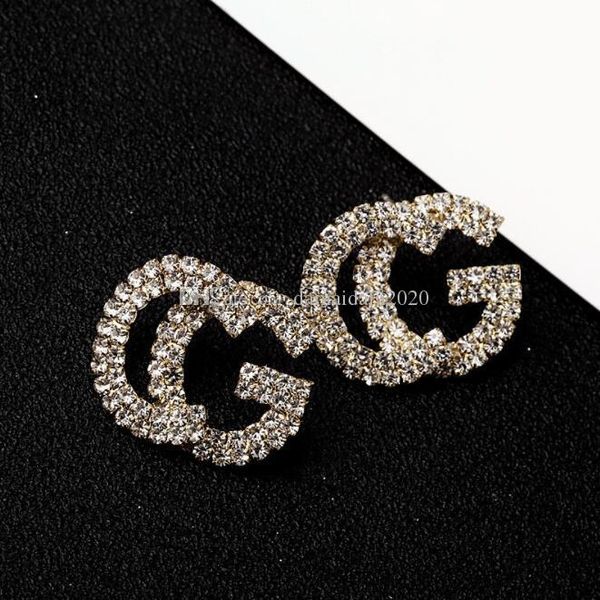 new short letter letter diamond shiny earrings female popular earrings jewelry fast delivery, Golden
new short letter letter diamond shiny earrings female popular earrings jewelry fast delivery, Golden