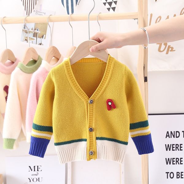 shfmx barou kids spring and autumn new sweater cardigan korean style cute color matching coat for boys and girls children's coat childr, Blue
shfmx barou kids spring and autumn new sweater cardigan korean style cute color matching coat for boys and girls children's coat childr, Blue