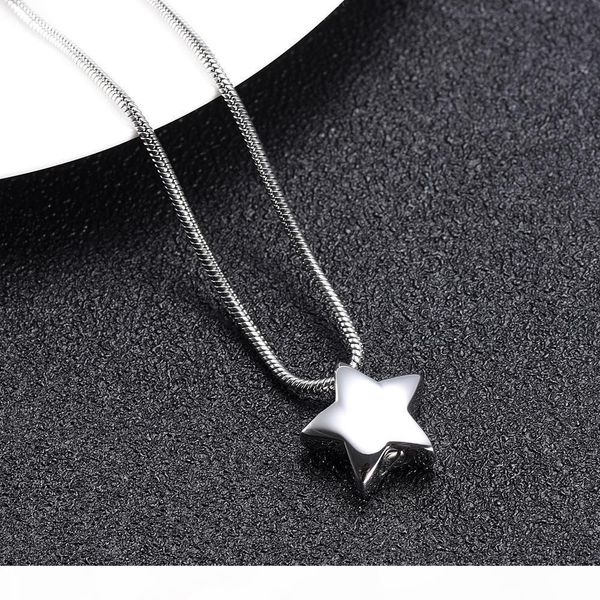 ijd9993 star cremation jewelry -316l stainless steel memorial urn necklaces for pet ashes keepsake, Silver
ijd9993 star cremation jewelry -316l stainless steel memorial urn necklaces for pet ashes keepsake, Silver