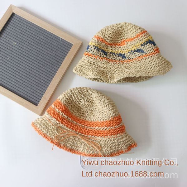 korean new sunscreen holiday straw hat boys and girls stitched straw hat, Yellow
korean new sunscreen holiday straw hat boys and girls stitched straw hat, Yellow