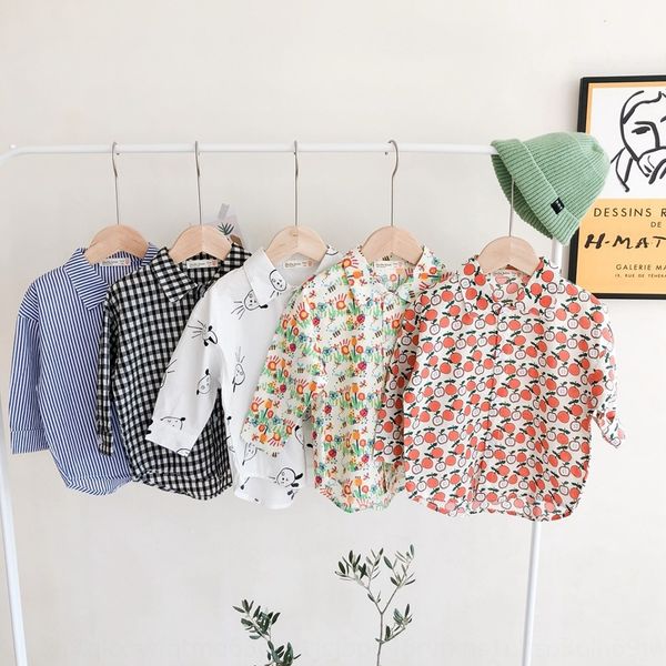 joejoehouse children's clothing shirt children's wear five-color casual lapel long-sleeved shirt 2020 new men's and women, White;black
joejoehouse children's clothing shirt children's wear five-color casual lapel long-sleeved shirt 2020 new men's and women, White;black