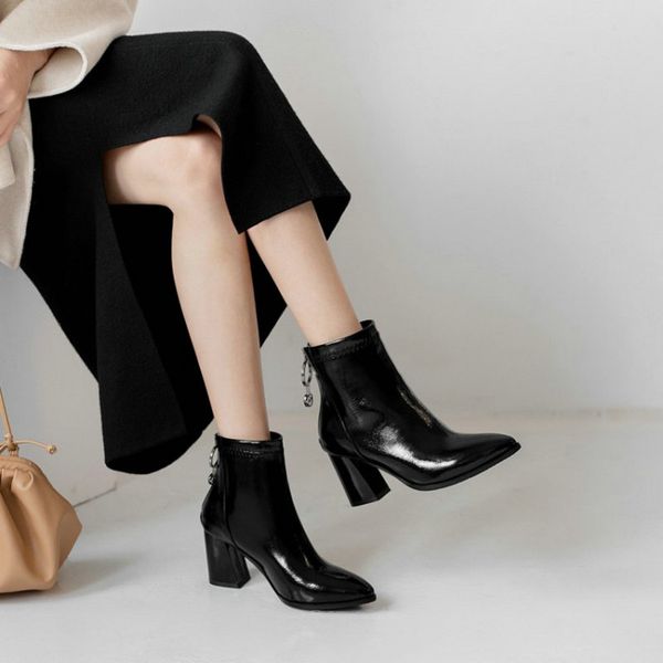 2020 patent pu patent leather black white block high heels ankle boots for woman extra big size 33 45 46 47 48 women ankle boots
2020 patent pu patent leather black white block high heels ankle boots for woman extra big size 33 45 46 47 48 women ankle boots