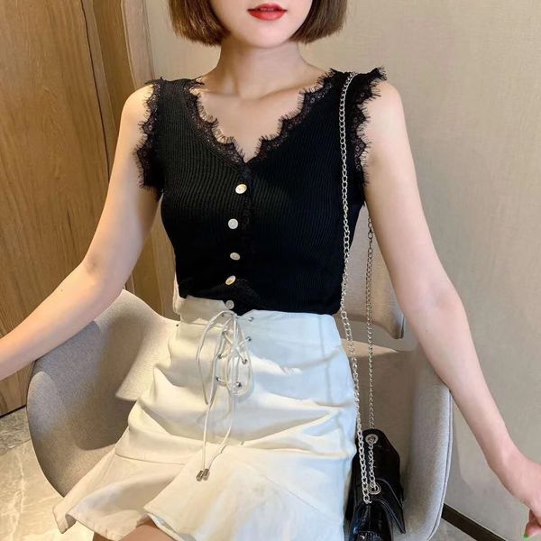 stitching shoulder lace lace ice silk knitted vest women's summer 2020 new style small fragrance inner straps base shirt fashion, Camo
stitching shoulder lace lace ice silk knitted vest women's summer 2020 new style small fragrance inner straps base shirt fashion, Camo