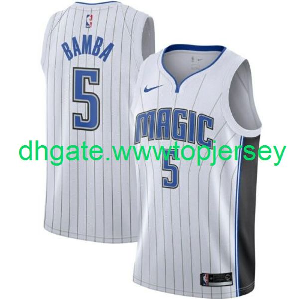 mohamed bamba #5 men's official player jersey new nkvest stitched basketball jerseys, Gray
mohamed bamba #5 men's official player jersey new nkvest stitched basketball jerseys, Gray