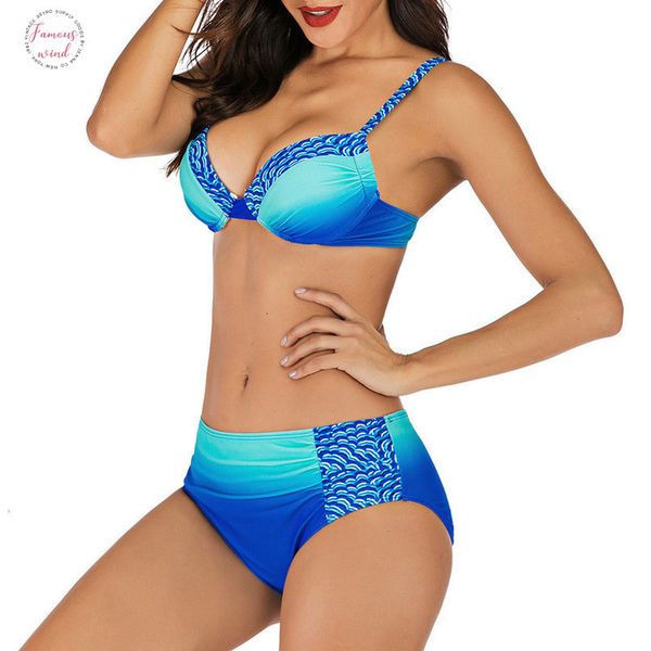 women gradient blue plus size print tankini set swim jumpsuit sling swimsuit beachwear padded patchwork color swimwear lr1, White;black
women gradient blue plus size print tankini set swim jumpsuit sling swimsuit beachwear padded patchwork color swimwear lr1, White;black