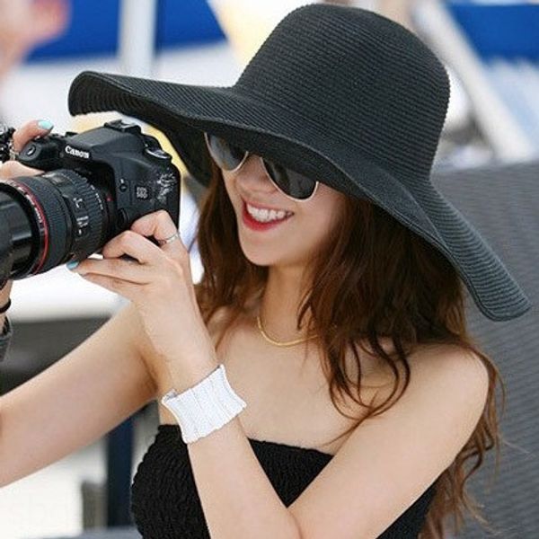 korean sun sun female beach holiday straw foldable straw hat cornice cap cornice cap big brim hat, Blue;gray
korean sun sun female beach holiday straw foldable straw hat cornice cap cornice cap big brim hat, Blue;gray