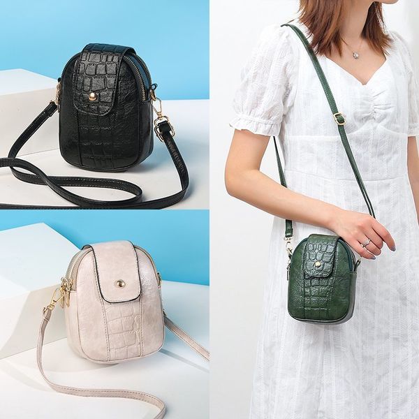 soft washed leather handbags 2020 new luxury designer ladies one-shoulder messenger bag 2-layer mini coin purse mobile phone bag
soft washed leather handbags 2020 new luxury designer ladies one-shoulder messenger bag 2-layer mini coin purse mobile phone bag