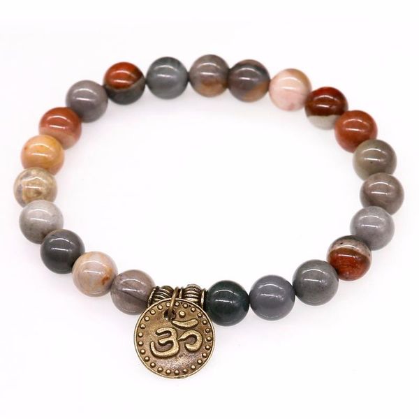 natural polychrome jasperr beads men bracelet & bangles copper pendent charm surf stretch bracelets for women girls yoga jewelry, Black
natural polychrome jasperr beads men bracelet & bangles copper pendent charm surf stretch bracelets for women girls yoga jewelry, Black
