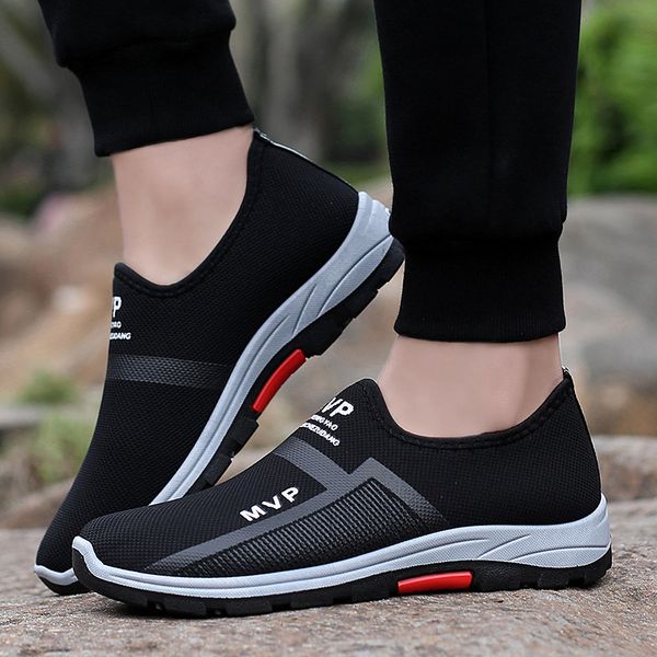 summer mesh men shoes lightweight sneakers men fashion casual walking shoes breathable slip on mens loafers zapatillas hombre, Black
summer mesh men shoes lightweight sneakers men fashion casual walking shoes breathable slip on mens loafers zapatillas hombre, Black