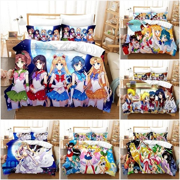 3d digital printed sailor moon duvet cover with pillow cover bedding set single double twin full king for bedroom decor
3d digital printed sailor moon duvet cover with pillow cover bedding set single double twin full king for bedroom decor