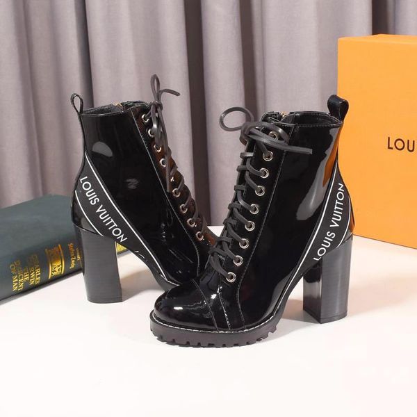 star trail ankle boot womens shoes autumn and winter women boot outdoor walking lightweight lace -up leather heel women bo