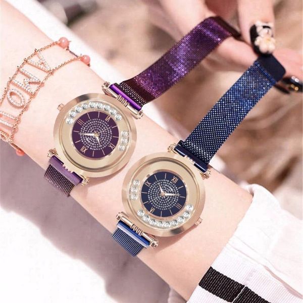 fashion women magnet buckle full diamond watch luxury ladies stainless steel quartz watch clock relogio feminino, Slivery;brown
fashion women magnet buckle full diamond watch luxury ladies stainless steel quartz watch clock relogio feminino, Slivery;brown