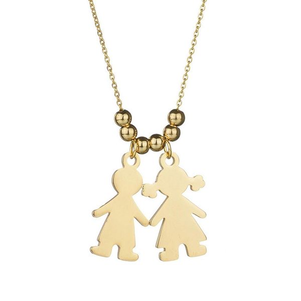 gold and silver european and american popular new necklace jewelry family series double-shaped couple stainless steel ladies necklace
gold and silver european and american popular new necklace jewelry family series double-shaped couple stainless steel ladies necklace