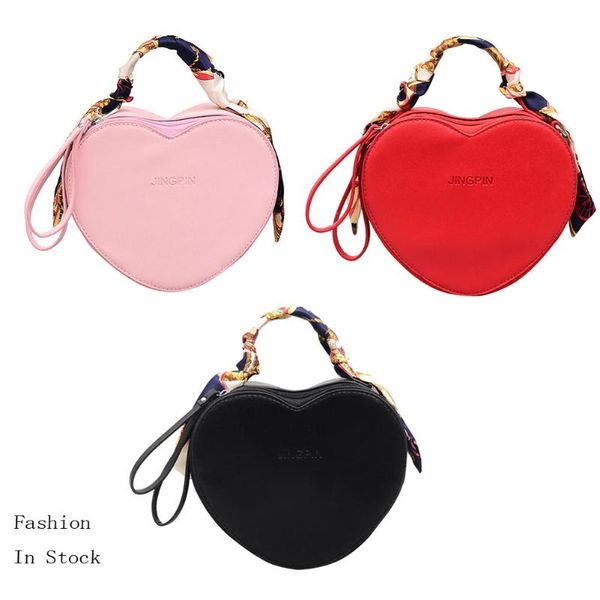 women heart shape handbag leather pure color zipper crossbody bag shoulder bag messenger clutch birthday gift to her
women heart shape handbag leather pure color zipper crossbody bag shoulder bag messenger clutch birthday gift to her