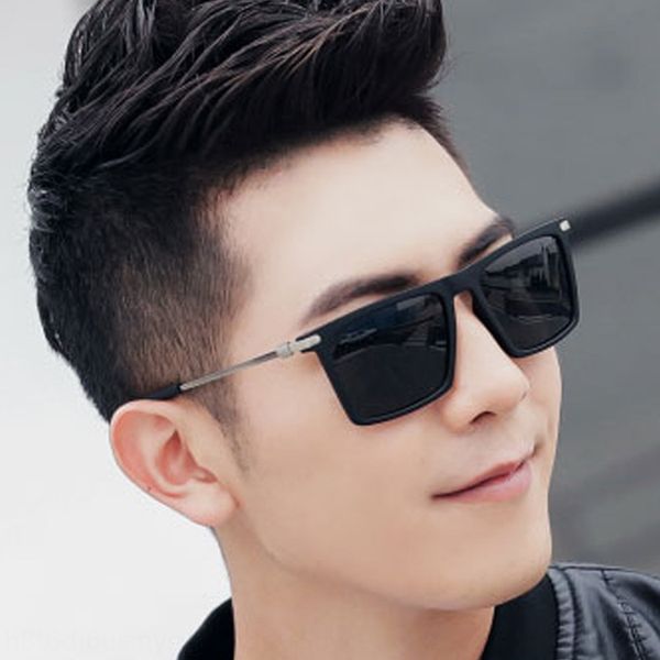 2019 new fashion square frame mi nail men's and women's street sun fashion glasses sun glasses, White;black
2019 new fashion square frame mi nail men's and women's street sun fashion glasses sun glasses, White;black