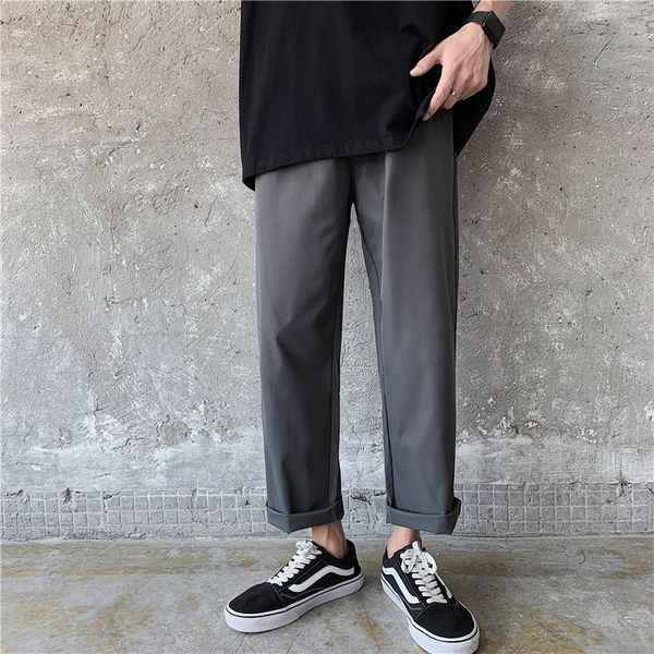 2020 men's loose leisure streetwear formal suit pants business design western-style trousers male black casual pants size s-3xl, White;black
2020 men's loose leisure streetwear formal suit pants business design western-style trousers male black casual pants size s-3xl, White;black
