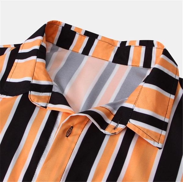 natural color turn-down collar casual shirts mens hawaiian style shirts fashion striped panelled short sleeve shirts, White;black
natural color turn-down collar casual shirts mens hawaiian style shirts fashion striped panelled short sleeve shirts, White;black