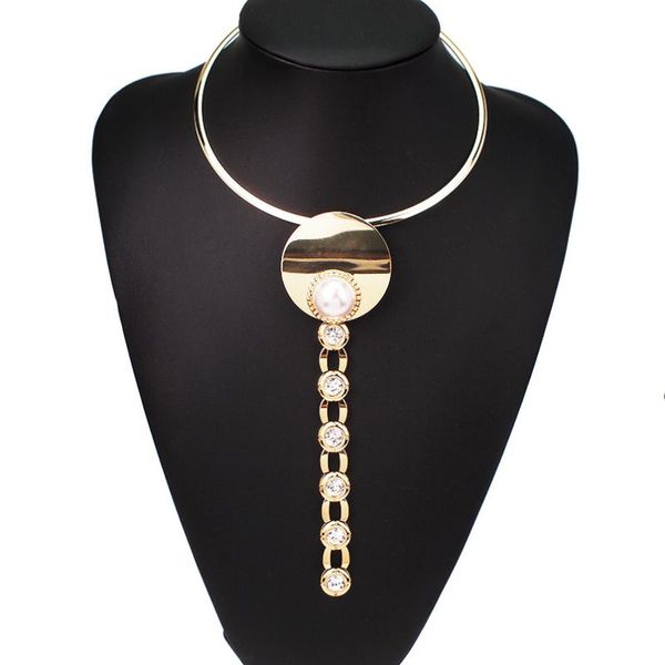 imitation pearl torques choker necklaces alloy rhinestone statement long pendant necklace for women jewelry gift ukmoc, Silver
imitation pearl torques choker necklaces alloy rhinestone statement long pendant necklace for women jewelry gift ukmoc, Silver
