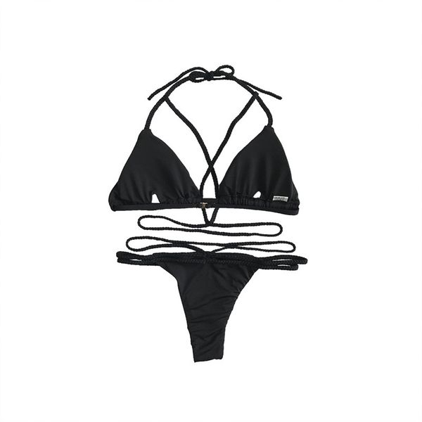 selling womens halter high waist swimsuit bandage criss cross bikini sets 2020 summer beach party 2 piece overalls ing, Red;black
selling womens halter high waist swimsuit bandage criss cross bikini sets 2020 summer beach party 2 piece overalls ing, Red;black