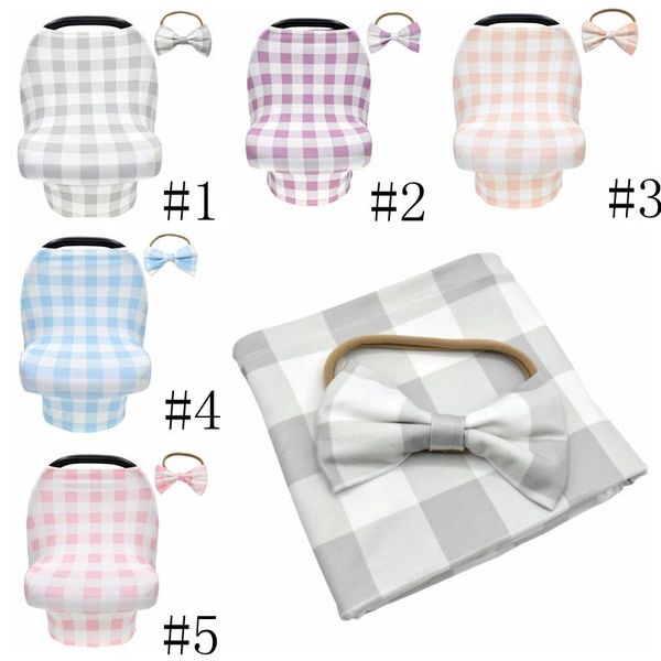 plaid seat canopy stretchy baby carseat cover with bow hairbands baby car seat canopy carseat nursing breastfeeding cover lsk249
plaid seat canopy stretchy baby carseat cover with bow hairbands baby car seat canopy carseat nursing breastfeeding cover lsk249