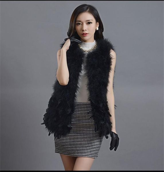women's fur & faux vest fashion womens winter warm women coat vests elegant furs coats female thicker jackets wxf045, Black
women's fur & faux vest fashion womens winter warm women coat vests elegant furs coats female thicker jackets wxf045, Black