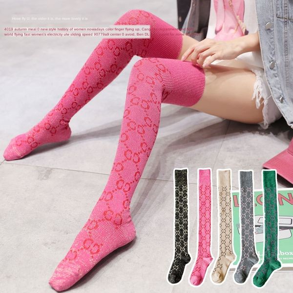87q3u 19 new filigree silk silk socks and stockings boots \\n stockings street fashion matching letter hose women socks personality da tui w, Pink;yellow
87q3u 19 new filigree silk silk socks and stockings boots \\n stockings street fashion matching letter hose women socks personality da tui w, Pink;yellow