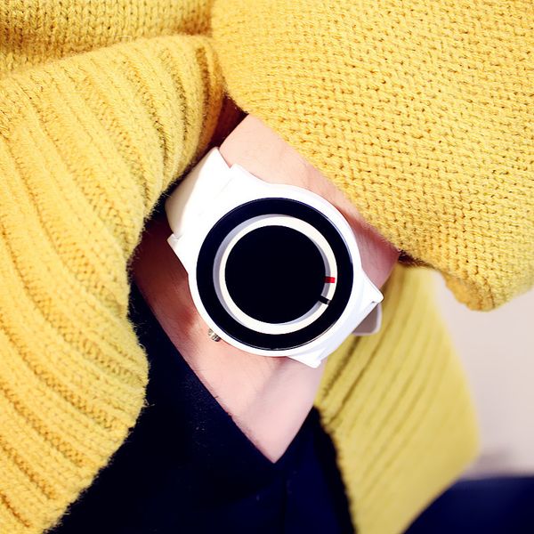 new arrival trend no-pointer concept watch simple creative brand woman men watches relogio feminino, Slivery;brown
new arrival trend no-pointer concept watch simple creative brand woman men watches relogio feminino, Slivery;brown