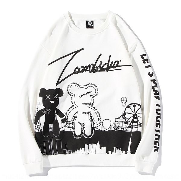 5vbvx 2020 season new cartoon violence panda printed sweater fashionable men and women couple sweater sweatercouple clothing oversize la, Black
5vbvx 2020 season new cartoon violence panda printed sweater fashionable men and women couple sweater sweatercouple clothing oversize la, Black