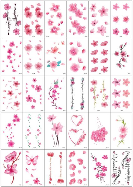 30pcs flower pattern tattoo stickers waterproof 120 designs paste 4 specifications wholesale covering scar no skin damage
30pcs flower pattern tattoo stickers waterproof 120 designs paste 4 specifications wholesale covering scar no skin damage