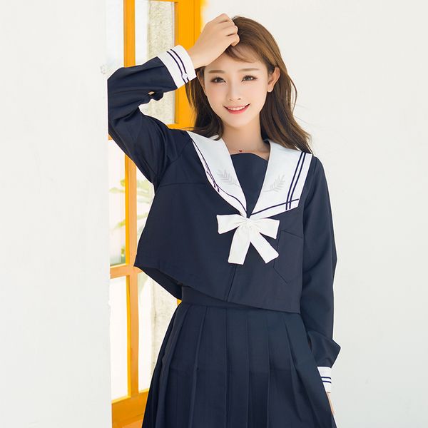 navy blue anime sailor suit cosplay costumes jk uniform school shirt skirt bow suit short /long sleeves full set for women girls, White
navy blue anime sailor suit cosplay costumes jk uniform school shirt skirt bow suit short /long sleeves full set for women girls, White